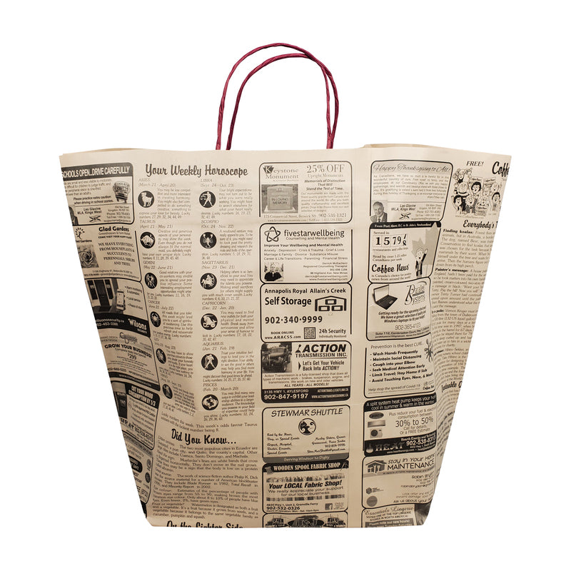 Coffee News Paper bags - Large size