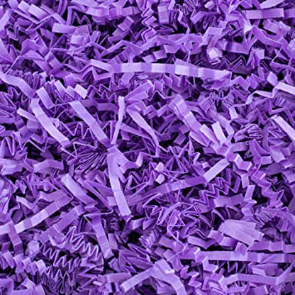 Crinkle paper shreds - Purple