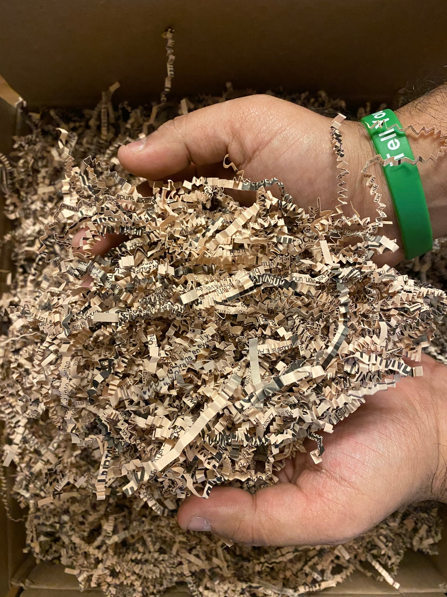 Eco friendly Crinkle paper shreds - Coffee news