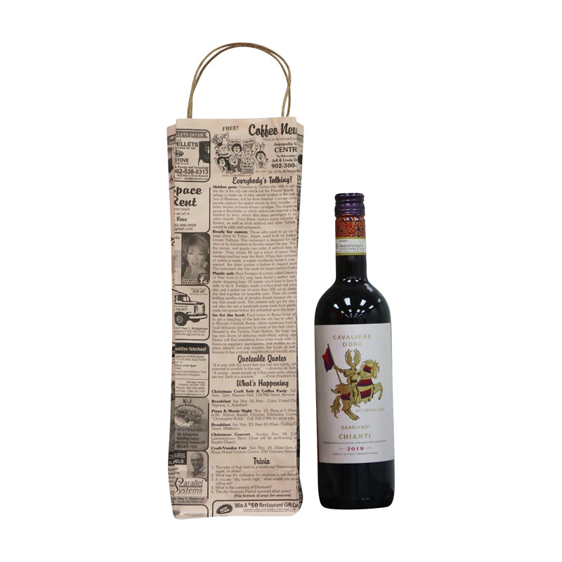 Wine paper bag - Coffee News
