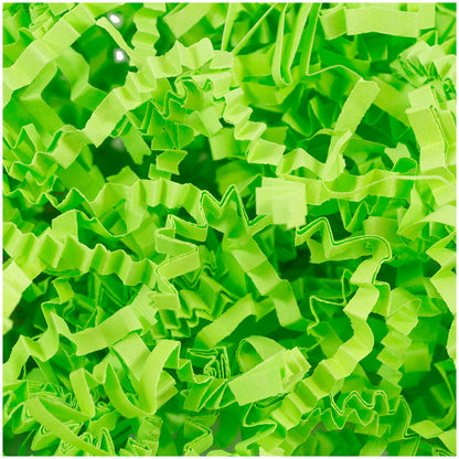 Crinkle paper shreds - Lemon Green