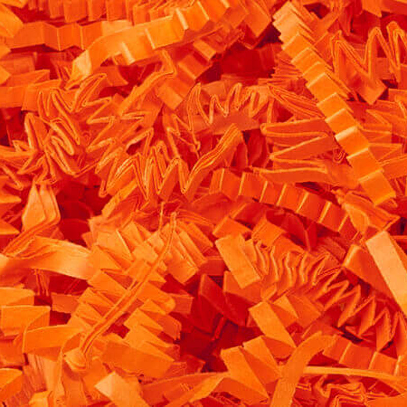 Crinkle paper shreds - Orange