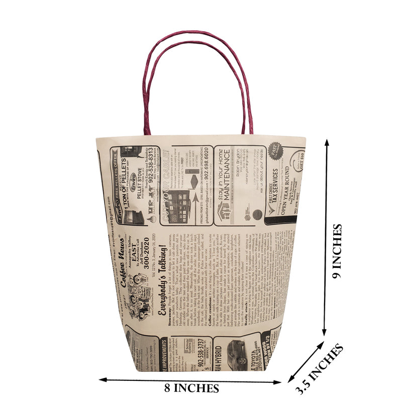 Coffee News Paper bags - Small size – Greenii Inc.