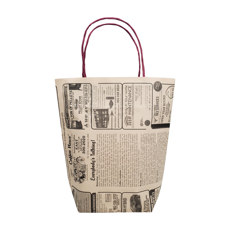 Coffee News Paper bags - Small size