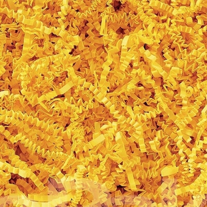 Crinkle paper shreds - Yellow
